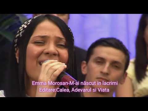 M-ai născut în lacrimi şi durere - video