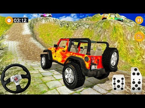Offroad Jeep Stunt Racing Simulator - Legend 4x4 Jeep Drive Wrangler - Android Gameplay