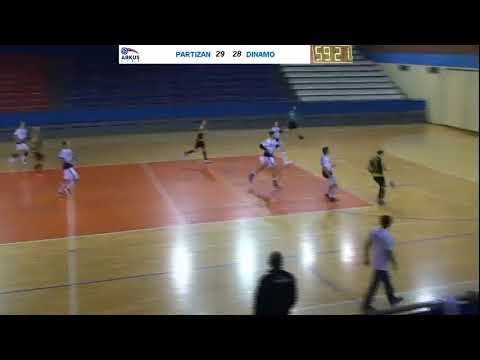 ARKUS liga 11. kolo / RK Partizan - RK Dinamo