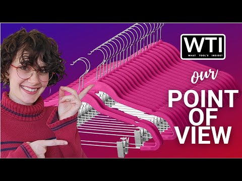 ZOBER Premium Velvet Hangers - WTI product video review