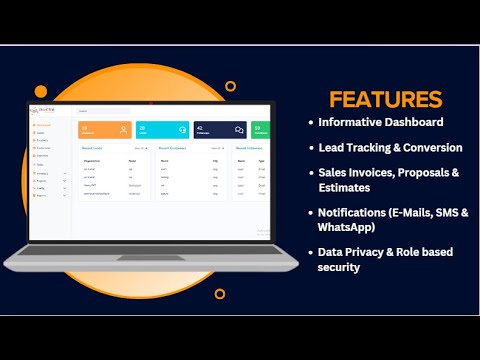 CRM Software- Sales management features, support management