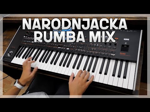 Narodnjacka Rumba MIX // MARKO MX - Uzivajte Uz Juzi Sax I Harmonike - KORG Pa4x!