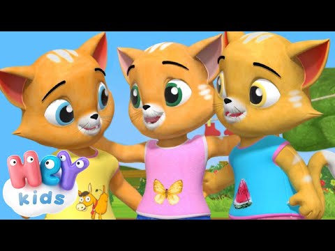 Drei Kleine Kätzchen - HeyKids Kinderlieder