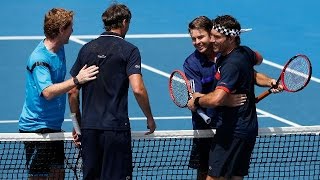 Macca's Legends: Cash/Ivanisevic v Enqvist/Norman highlights | Australian Open 2016