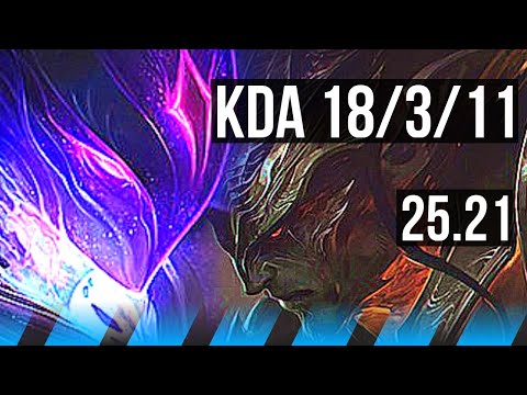 ORIANNA vs YASUO (MID) | Legendary | KR Master | 25.21