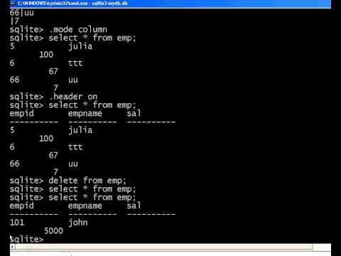 Perl 9 Database Handling