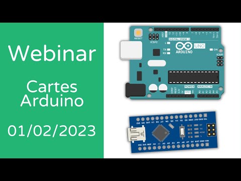 Webinaire Cartes Arduino - 1 février 2023