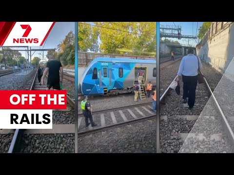 Passengers fume over Melbourne’s train network meltdown | 7NEWS