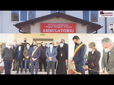 S-a inaugurat noul Ambulatoriu din cadrul Spitalului Municipal ”Anghel Saligny” Fetești