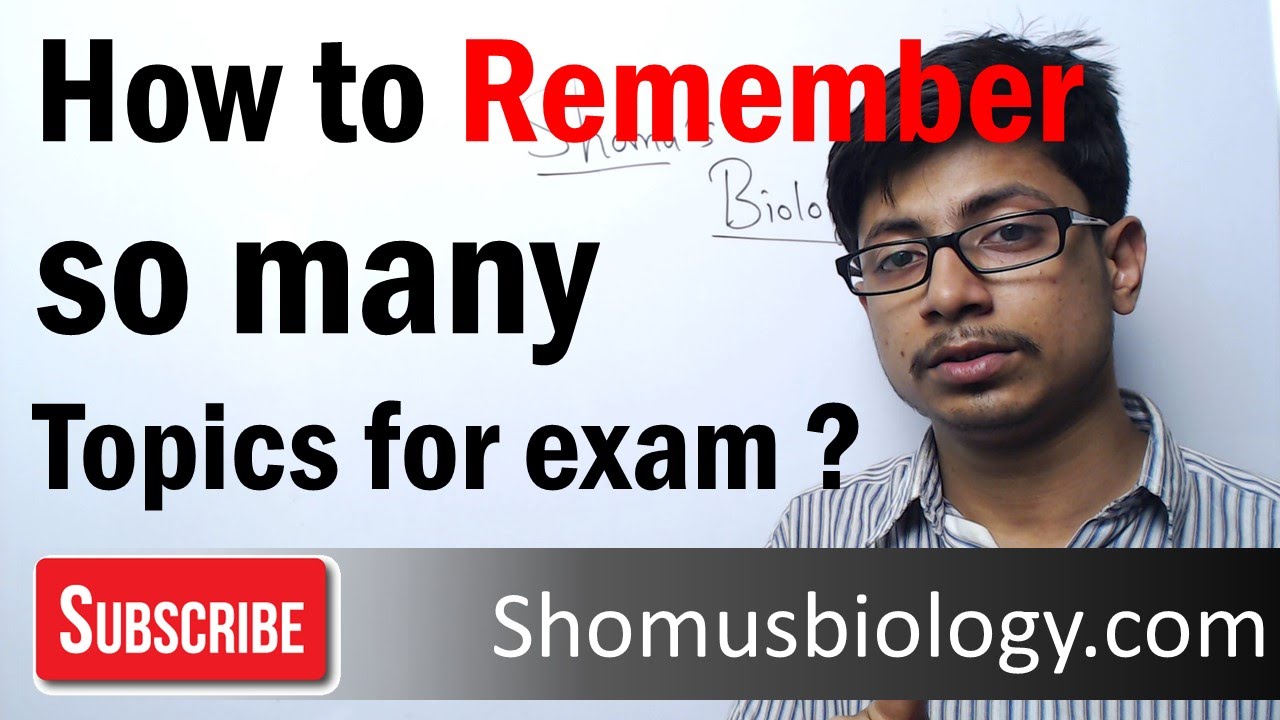 CSIR UGC NET life science preparation lecture - How to memorize so many topics for CSIR UGC NET exam