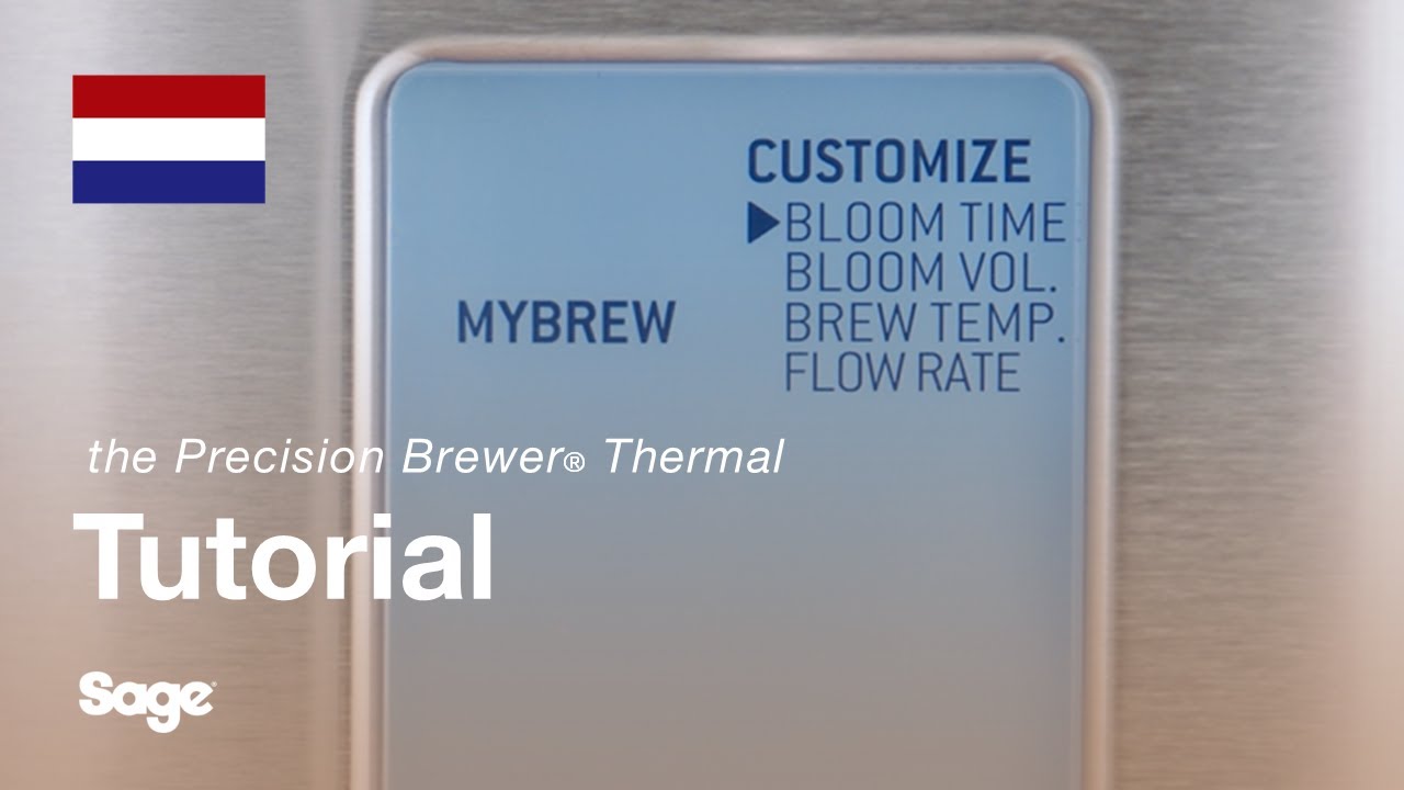 Instructiegids Breville koffie - Aanpassen met de My Brew-instellingen