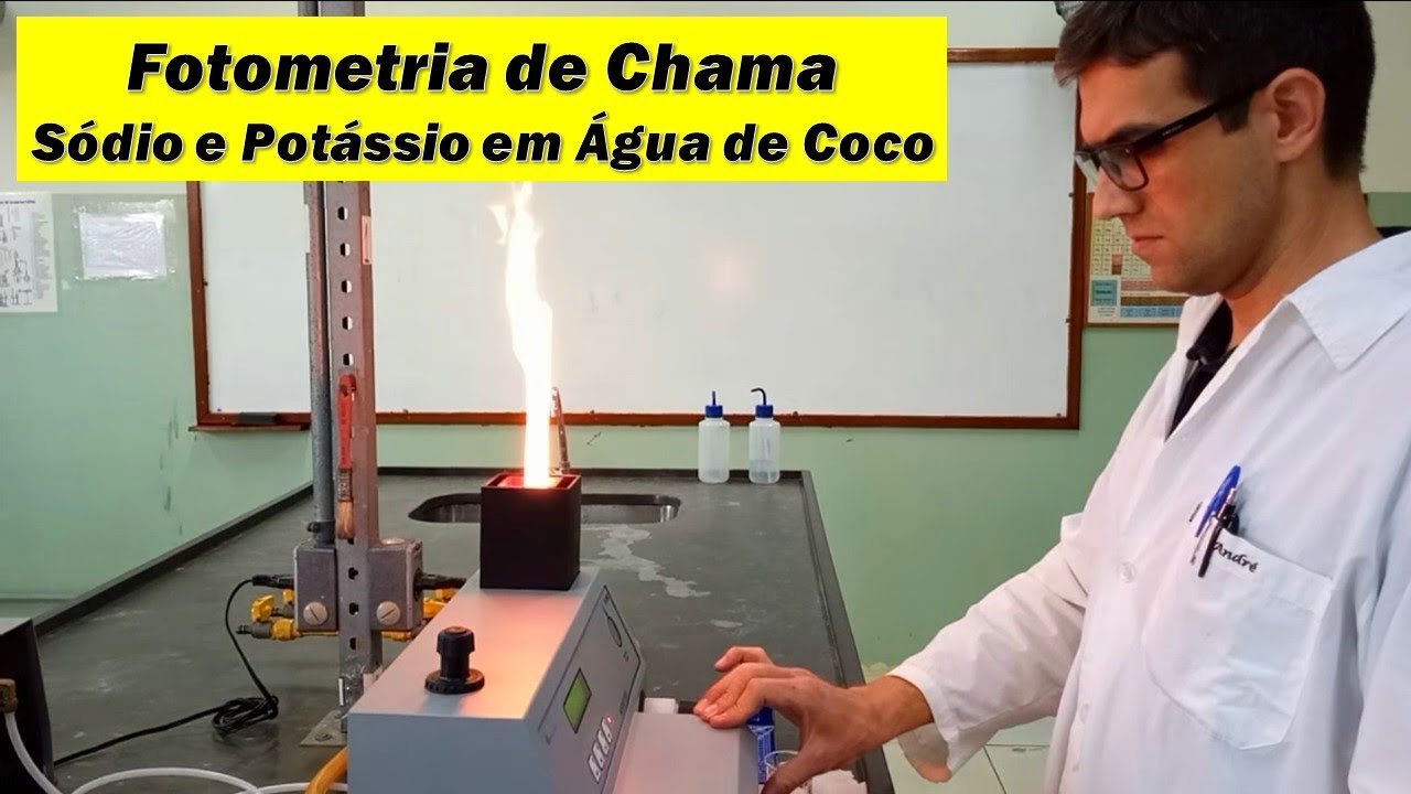 Fotometria de Chama - Determinação de Sódio e Potássio em Água de Coco