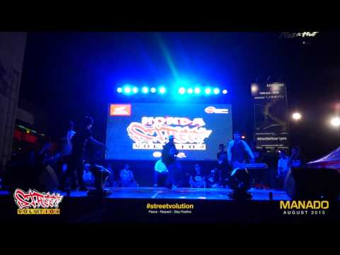 EVOLUTION CREW vs DIGGITY BROTHERS | 2on2 Bboy TOP 8 | STREETVOLUTION MANADO