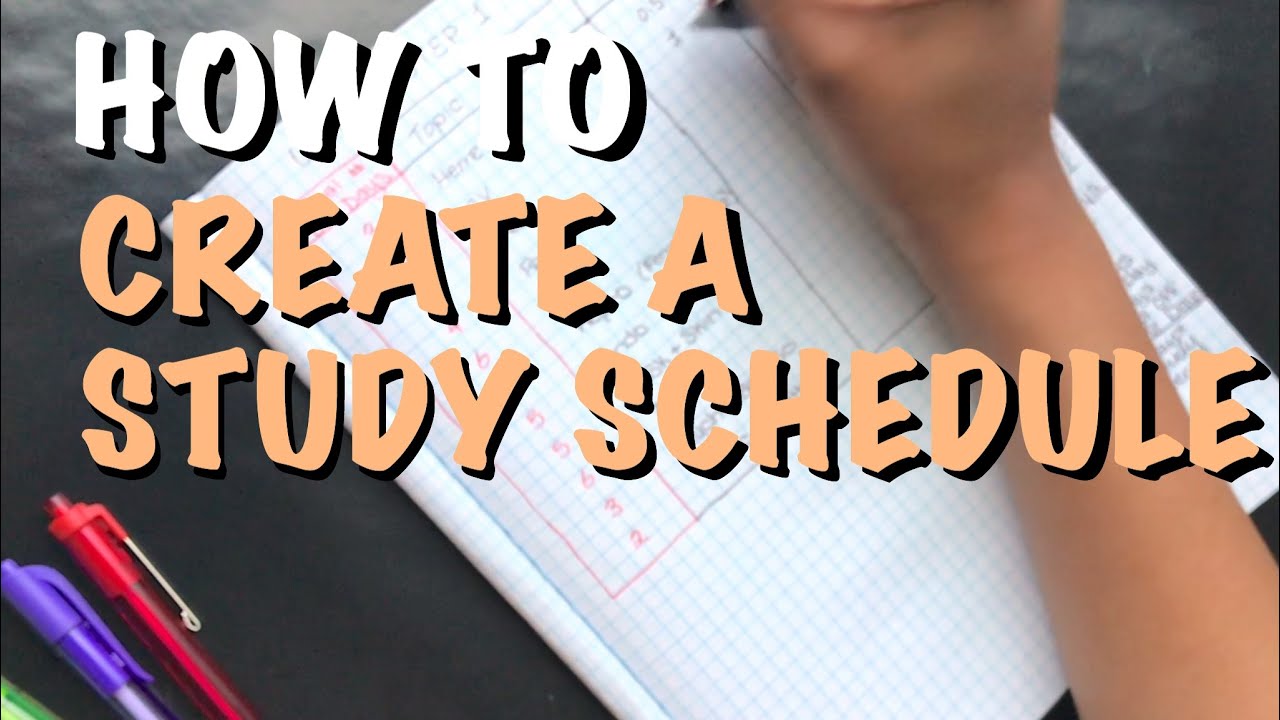 HOW TO CREATE A STUDY SCHEDULE | USMLE STEP 1
