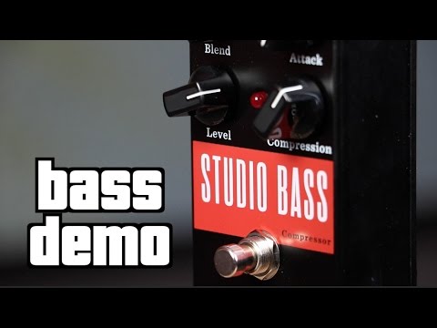Обзор педали эффектов Seymour Duncan Studio Bass Compressor