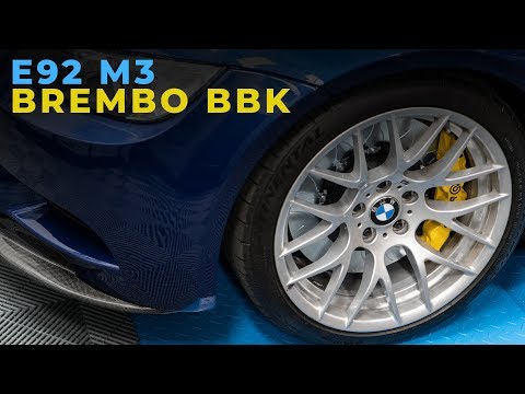 E92 M3 Gets Brembo BBK Front and Rear