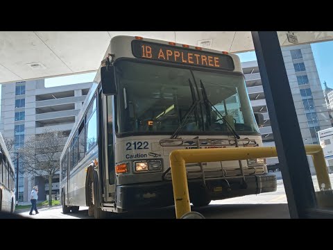 NFTA 2001 Gillig Low Floor #2122 On Route 1B Appletree To William St & Crisfield Ave