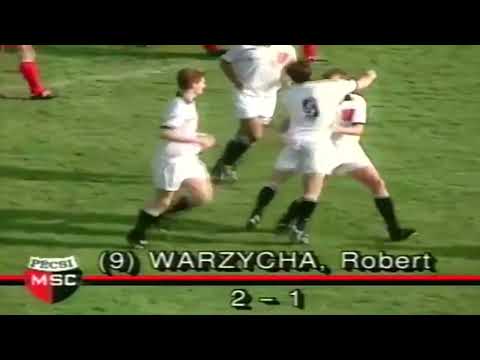 Robert Warzycha gol Pécs - Soproni FAC 4-3 NB I 01.10.1994