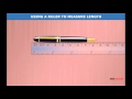 Using a Ruler to Measure Length
