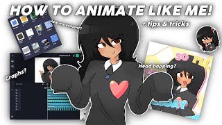 How to animate like ME with Alight Motion! ✨ + tips and tricks !