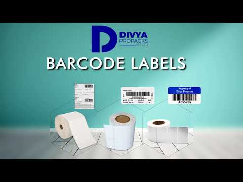 Plain Barcode Label