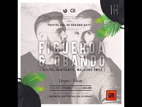 Figueroa & Obando @ Festival sol de verano 2017 - Ibague 17/jun/17