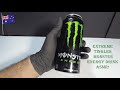 Intense ASMR Monster Energy Drink Sounds Satisfying Fizz Pour Sip