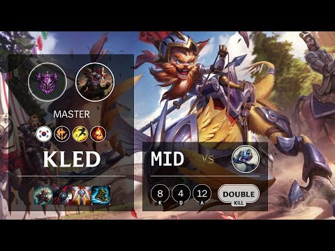 Kled Mid vs Fizz - KR Master Patch 10.11