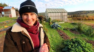 Final Garden Tour of the Season | What’s Still Growing & How I Prepped for Winter