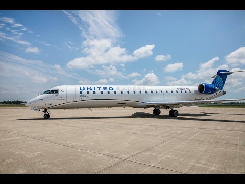 United — Meet the newest member of the fleet: the CRJ-550