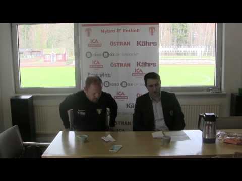Presskonferans Nybro IF - Torns IF