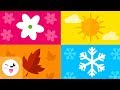 Les saisons de l'année pour les enfants - Printemps, Été, Automne et Hiver - Que sont les saisons ?