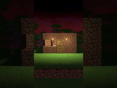 "EPIC! Minecraft's Ultimate First Home Build" #shorts #gameplay