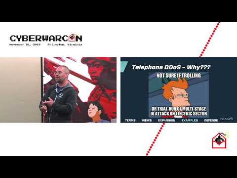 Full-Spectrum Information Ops for Critical Infrastructure Attacks & Disruption | CYBERWARCON 2019