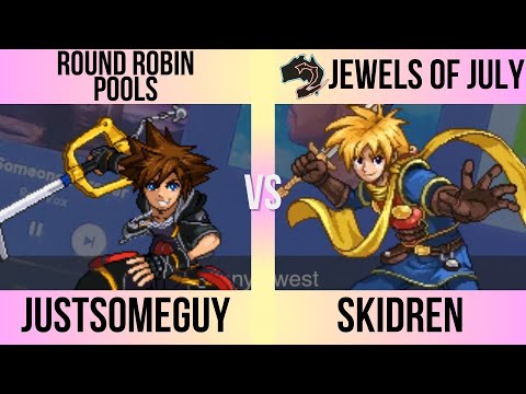 JustSomeGuy (Sora) vs. Skidren (Isaac) - Round Robin Pools - Jewels of July