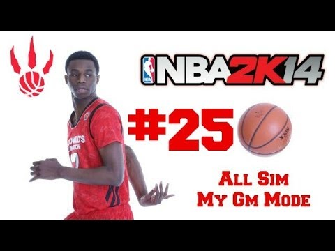 NBA2K14 All-Sim My Gm Mode - Toronto Raptors #25 (PS4)