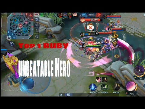 ALL TANK VS PRO HARLEY TEAM| 2021 RUBY GAMEPLAY| RUBY BEST BUILD 2021|MOBILE LEGEND BANG BANG|