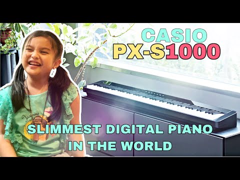 Unboxing CASIO - PRIVIA PX-S1000 | Slimmest hammer-action digital piano in the world |Learning Piano