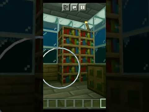 Minecraft build underwater house shorts#viral#player #android#game #edit#decorat#fun #game#minecraft