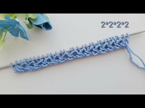 🌸 Shockingly Simple Knitting Pattern — Perfect Even for Beginners