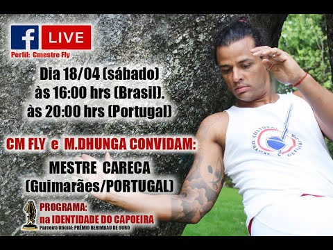 14ª LIVE NA IDENTIDADE DO CAPOEIRA - MESTRE CARECA CCCB