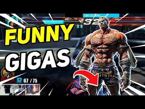 Daily Tekken 7 Moments:  FUNNY GIGAS REACTION