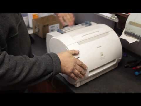 Замена термопленки в принтере canon lbp1120