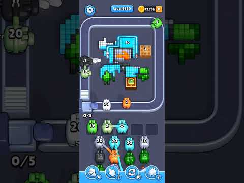 Pixel Flow Level 2660 Walkthrough