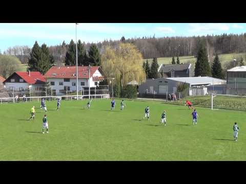 130414 / SV Völkersbach - TSV Auerbach / Spiel- und Torraumszenen