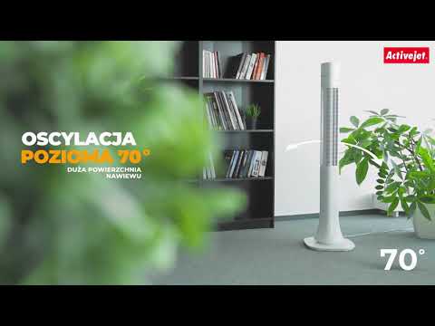 Ventiliatorius Activejet WKS-120BPJ Baltas video