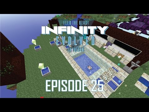 FTB Infinity Evolved Skyblock - 25 - THE CAKE IS A LIE, SO IS THE FLOWER [EXPERT MODE]