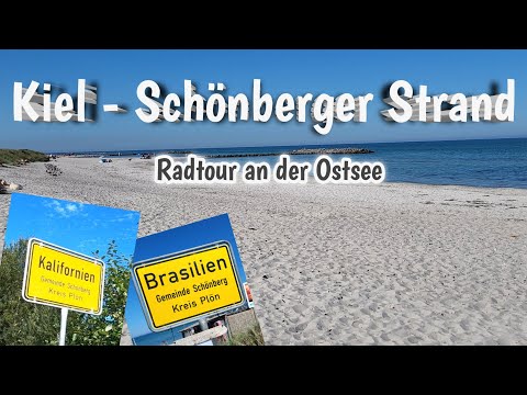 Kiel - Schönberger Strand. Radtour auf dem Ostseeküstenradweg.
