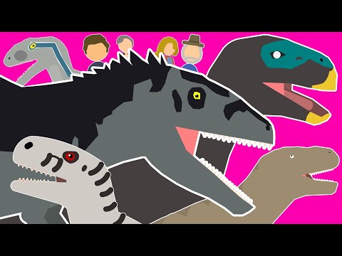 ♪ REMASTERED!! JURASSIC WORLD DOMINION THE MUSICAL BUT IN PIVOT - Animated Song (LHUGUENY)