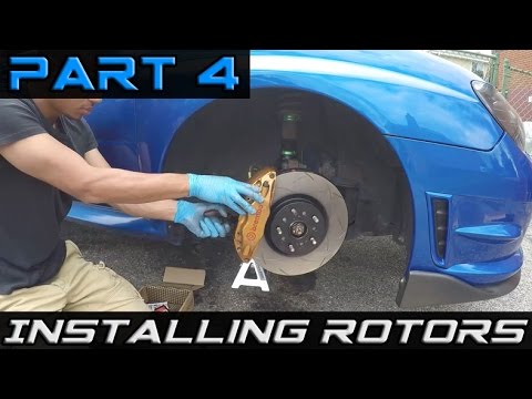 New Pads & Rotors Part 4: Installing Rotors, Pads & Bleeding Brakes
